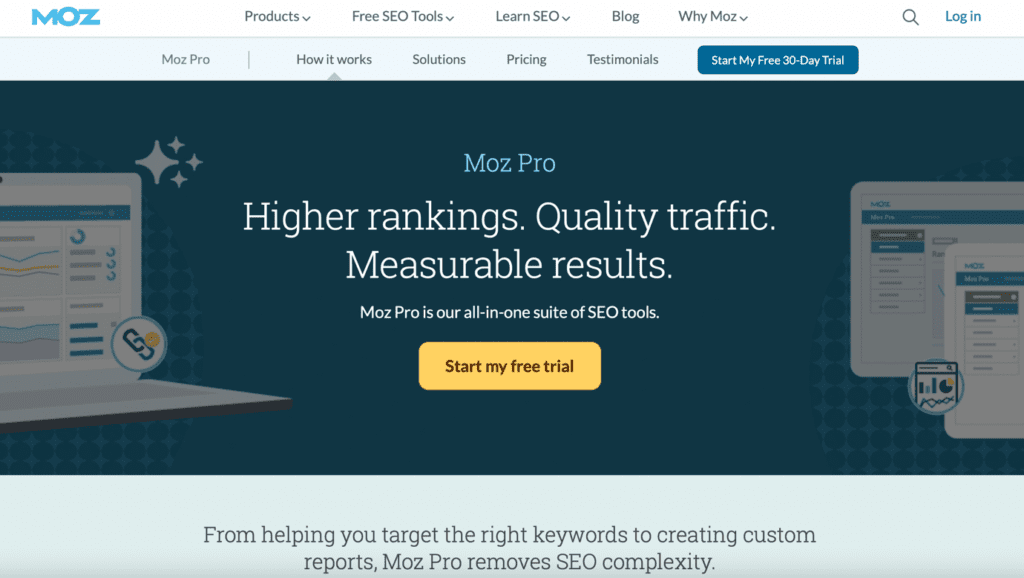 SEO automation tools software moz pro