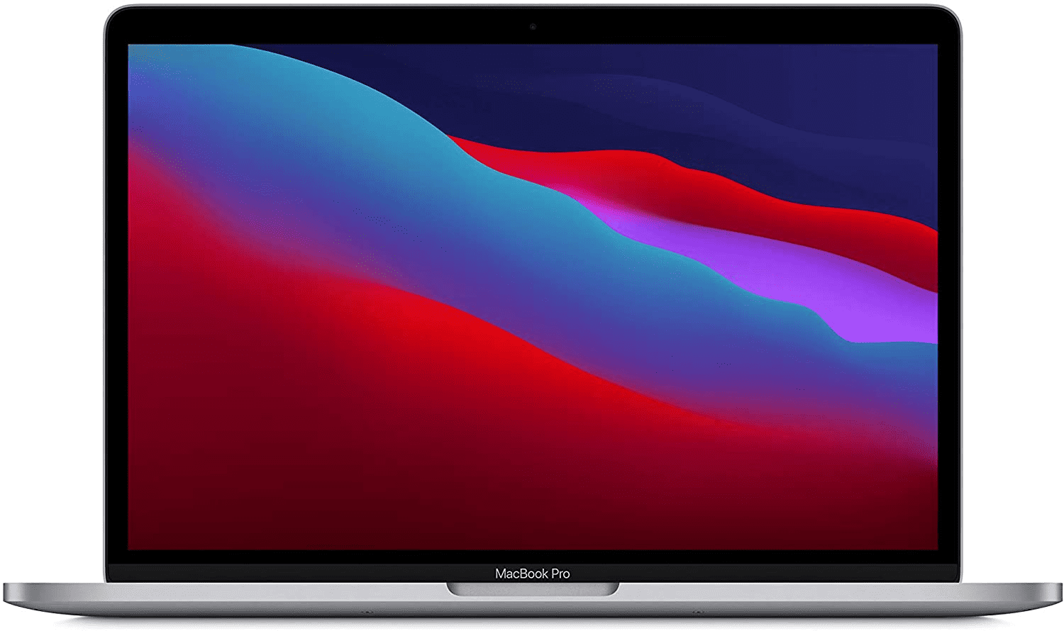 front view of the Apple Macbook Pro 13 (M1, 2020), the best laptop for Bloggers 