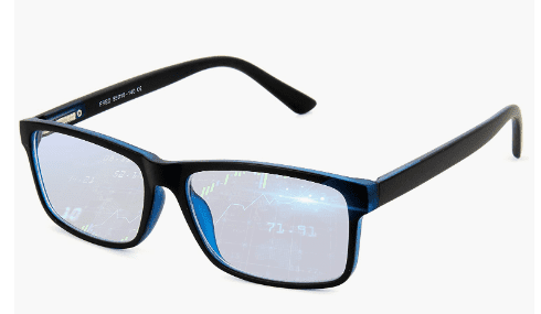 A perfect blue light glasses gives protection from computers and phones