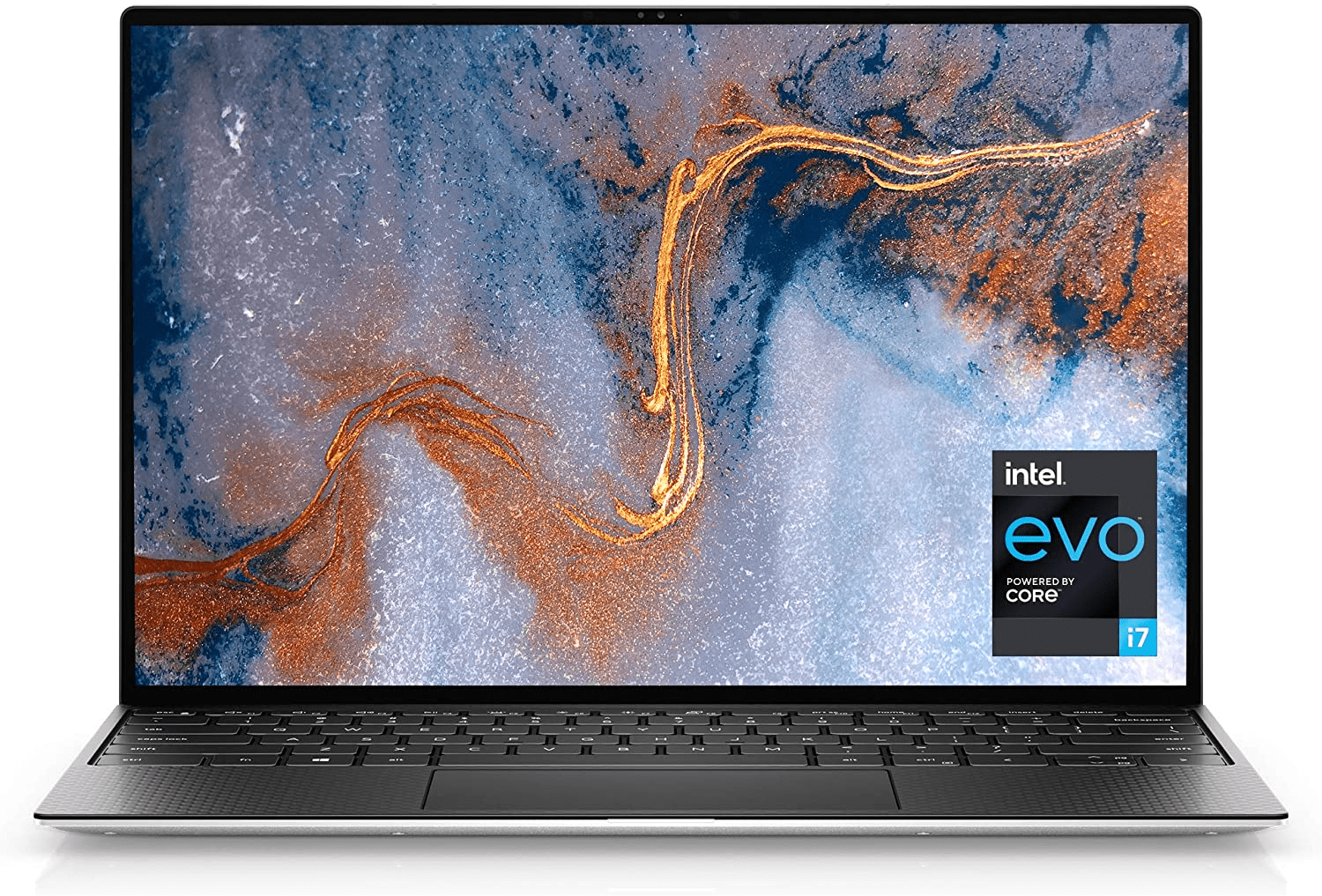 Front view of the Dell XPS 13, the best high end laptop for writers