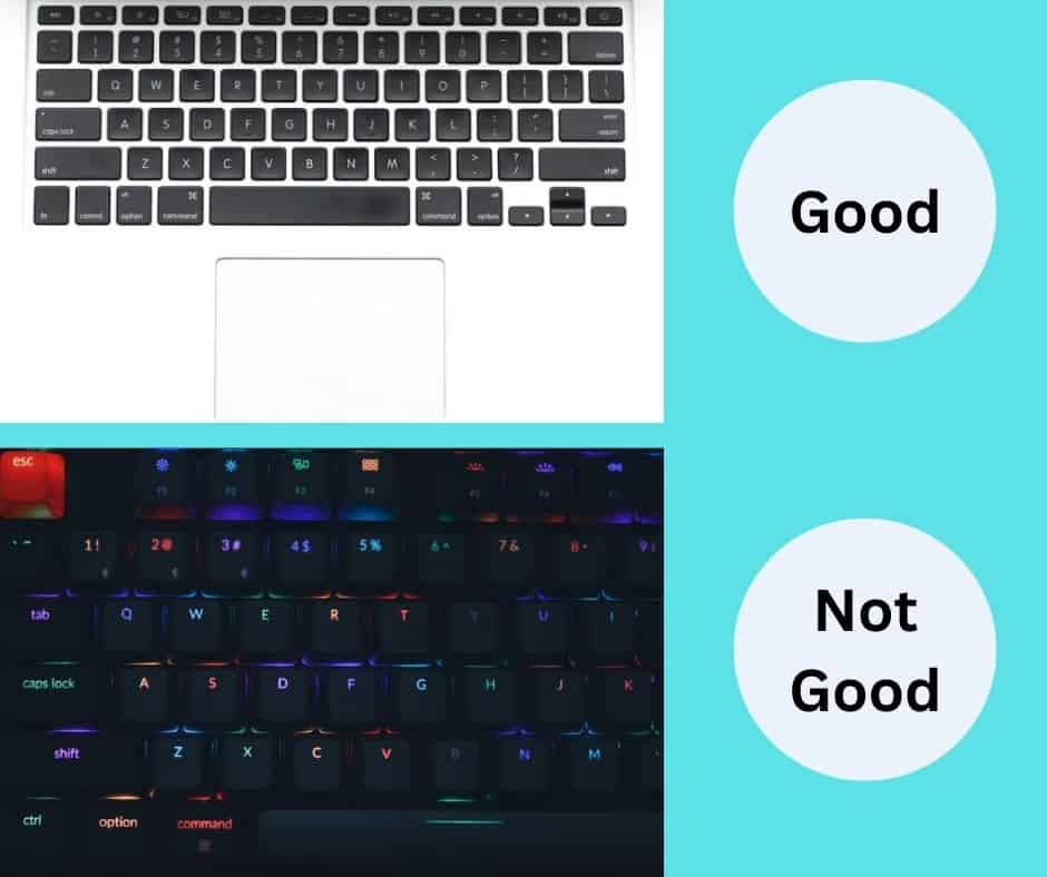 How to Choose the best laptop for writing - keyboard and touchpad comparison for writers