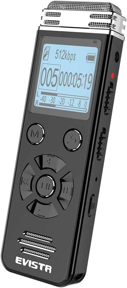 tech gifts for writers - voice recorder