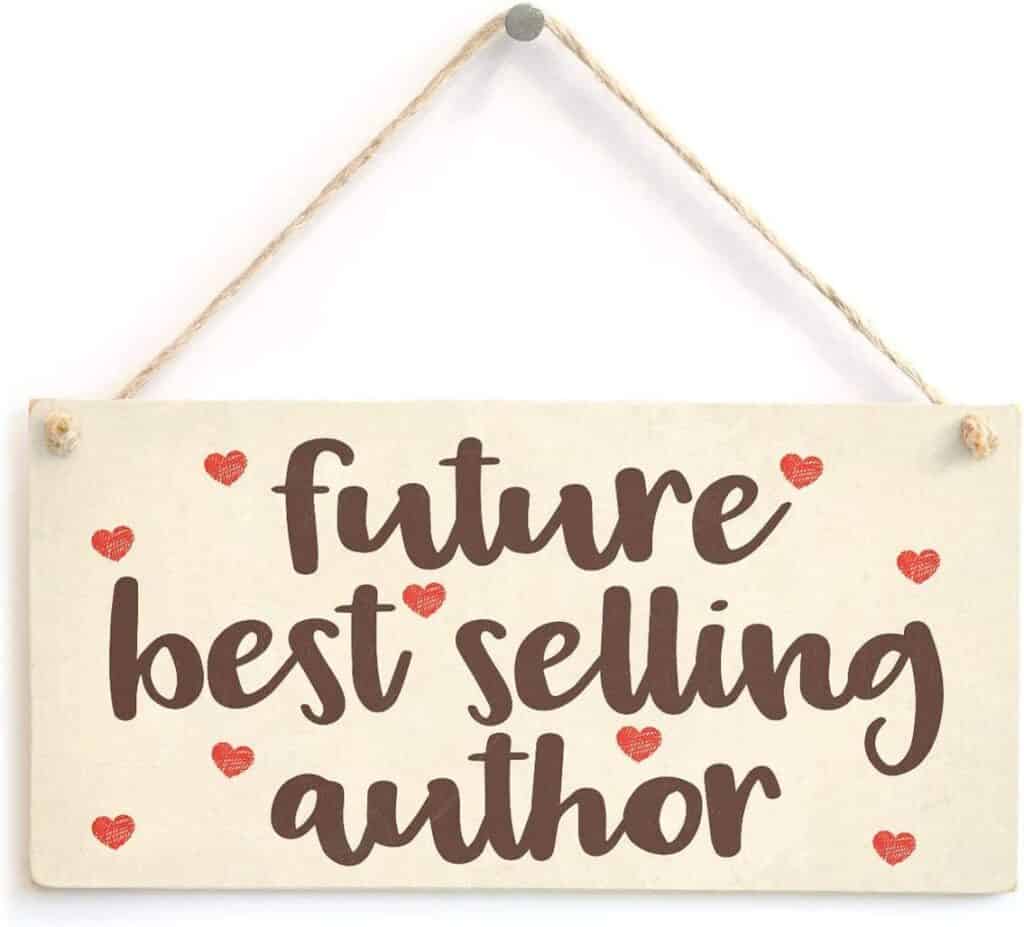 best gifts for young writers - author sign
