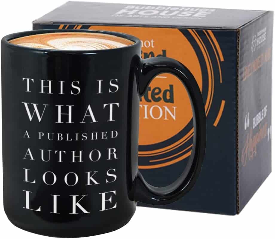 best gift for young writers - published author mug
