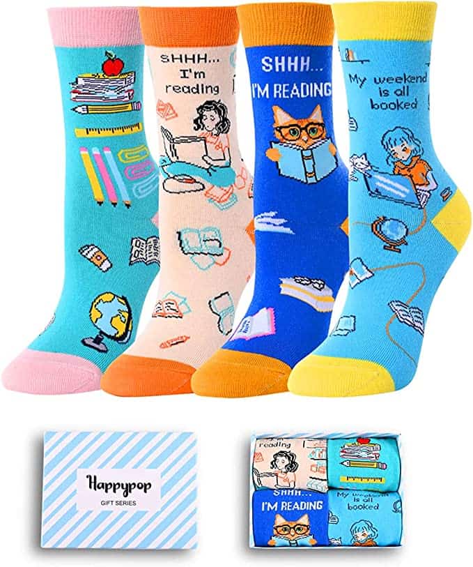 best gifts for young writers - literary socks